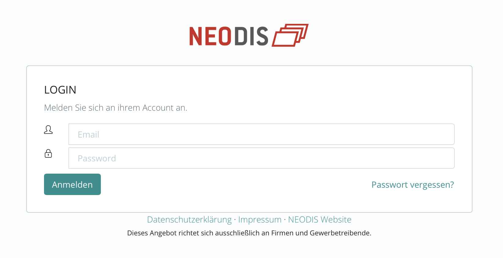 NEODIS Login